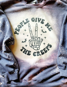 People give me the creeps Halloween crew